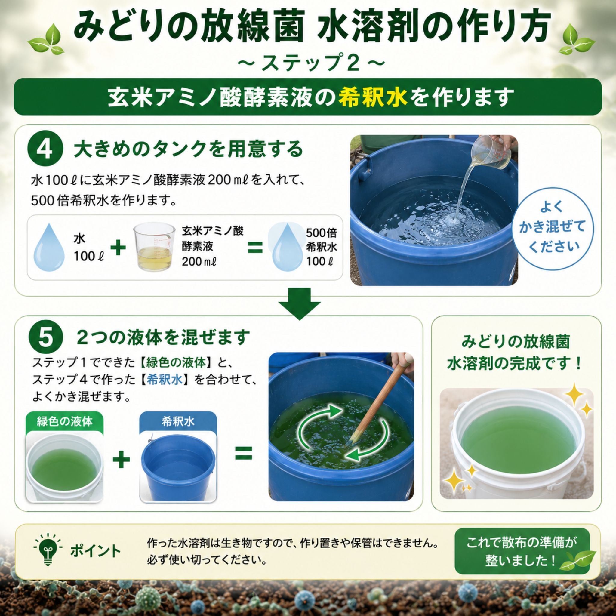 【予約商品】みどりの放線菌 2kg