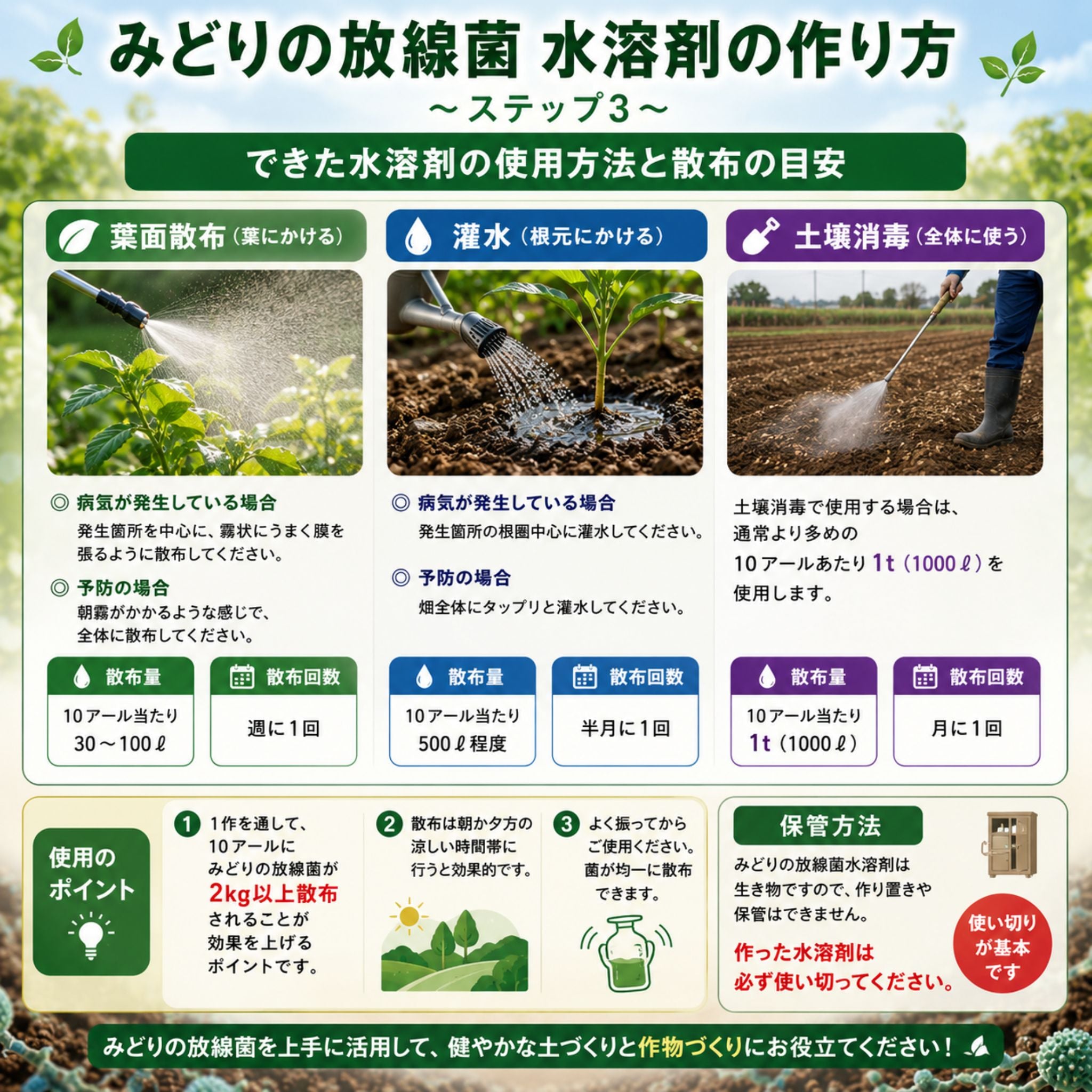 【予約商品】みどりの放線菌 2kg