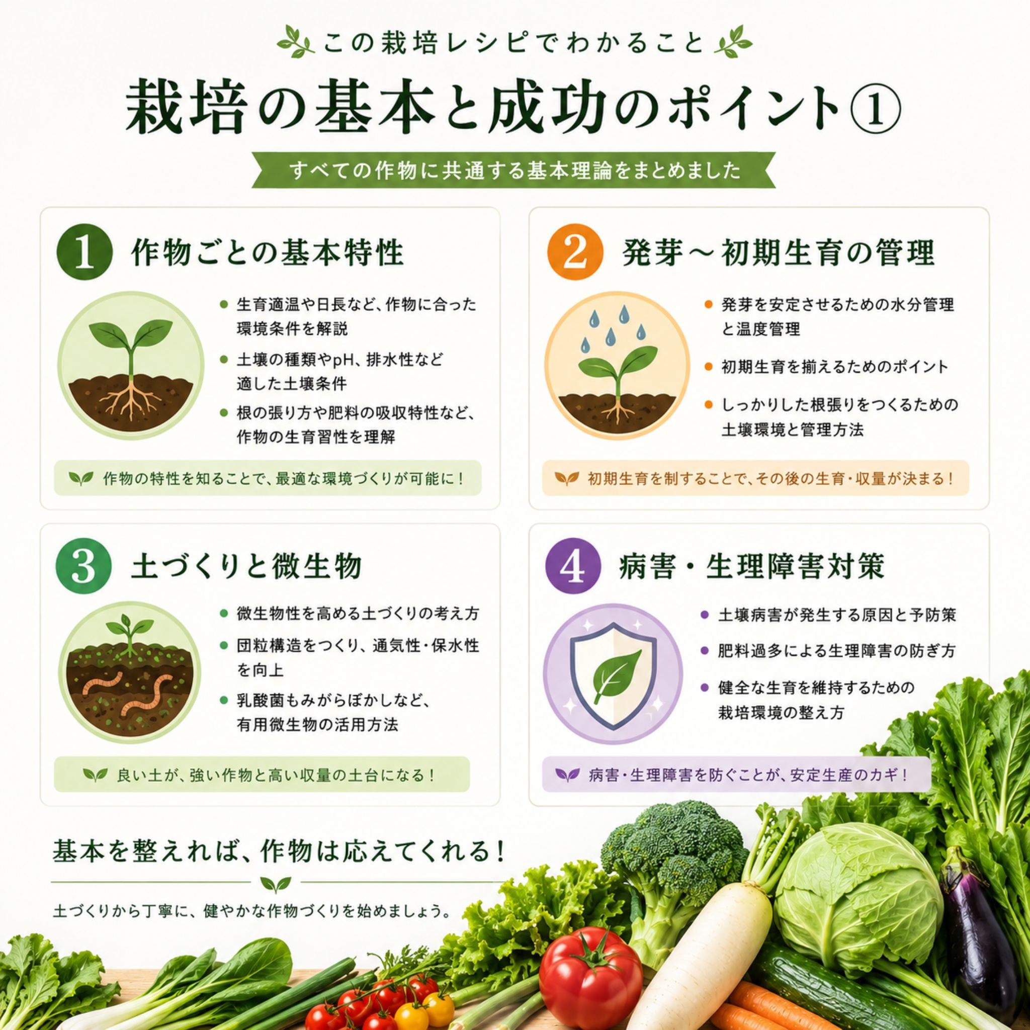 【有料資料】究極の栽培レシピ