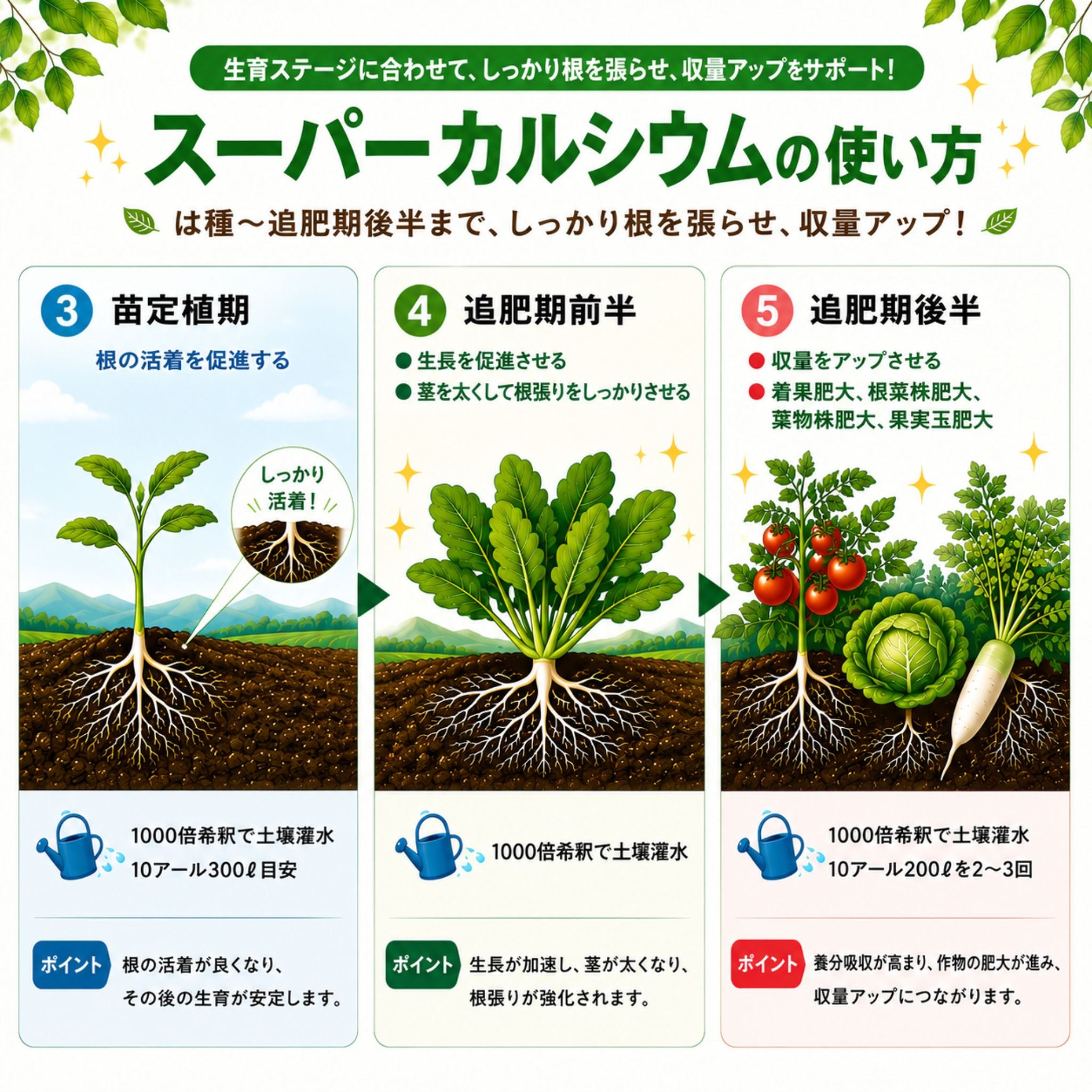 【予約商品】玄米アミノ酸液肥スーパーカルシウム 1Ｌ